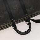 LOUIS VUITTON Damier Carbon Keepall 45 Boston Bag Black N41415 LV Auth sw1210-9