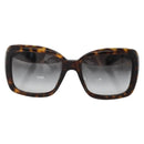 CHANEL Sunglasses Plastic Brown CC Auth sw1211-2