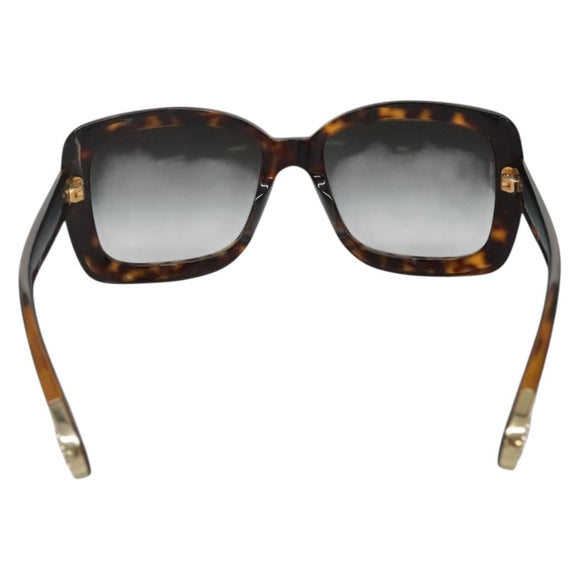 CHANEL Sunglasses Plastic Brown CC Auth sw1211