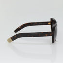 CHANEL Sunglasses Plastic Brown CC Auth sw1211-4
