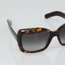 CHANEL Sunglasses Plastic Brown CC Auth sw1211-6