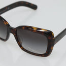 CHANEL Sunglasses Plastic Brown CC Auth sw1211-7