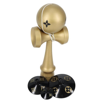LOUIS VUITTON LV VIP Exclusive Kendama 3 Pieces Gold LV Auth sw1212M