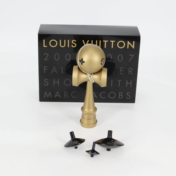 LOUIS VUITTON LV VIP Exclusive Kendama 3 Pieces Gold LV Auth sw1212M