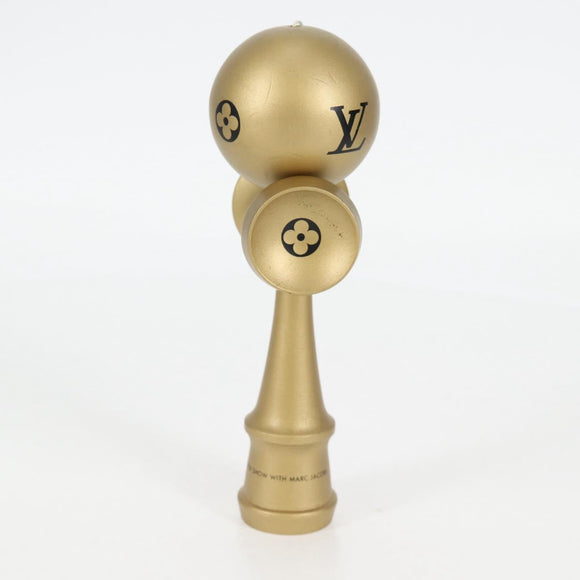 LOUIS VUITTON LV VIP Exclusive Kendama 3 Pieces Gold LV Auth sw1212M
