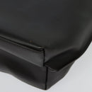 GUCCI Shoulder Bag Leather Brown Silver Auth sw1226-16