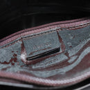 GUCCI Shoulder Bag Leather Brown Silver Auth sw1226-17