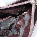 GUCCI Shoulder Bag Leather Brown Silver Auth sw1226-18