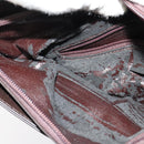 GUCCI Shoulder Bag Leather Brown Silver Auth sw1226-19