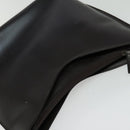 GUCCI Shoulder Bag Leather Brown Silver Auth sw1226-6