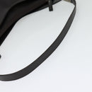 GUCCI Shoulder Bag Leather Brown Silver Auth sw1226-7