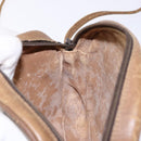 GUCCI GG Plus Supreme Shoulder Bag PVC Beige Auth sw1228-19