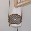 GUCCI GG Plus Supreme Shoulder Bag PVC Beige Auth sw1228-22