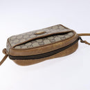 GUCCI GG Plus Supreme Shoulder Bag PVC Beige Auth sw1228-6