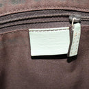 GUCCI GG Canvas Shoulder Bag Beige Gold 203257 Auth sw1229-17