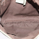 GUCCI GG Canvas Shoulder Bag Beige Gold 203257 Auth sw1229-11