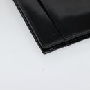 GUCCI Shoulder Bag Patent leather Black Silver Auth sw1231-15