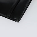 GUCCI Shoulder Bag Patent leather Black Silver Auth sw1231-16