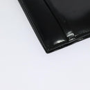 GUCCI Shoulder Bag Patent leather Black Silver Auth sw1231-17