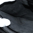 GUCCI Shoulder Bag Patent leather Black Silver Auth sw1231-21