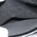 GUCCI Shoulder Bag Patent leather Black Silver Auth sw1231-23