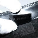 GUCCI Shoulder Bag Patent leather Black Silver Auth sw1231-11