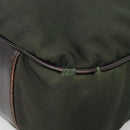 GUCCI Bamboo Hand Bag Nylon 2way Khaki Silver 001 1577 2123 Auth sw1236-9