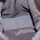 GUCCI Bamboo Hand Bag Nylon 2way Khaki Silver 001 1577 2123 Auth sw1236-10