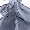 GUCCI GG Canvas Shoulder Bag Black Silver 272380 Auth sw1237-20