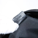 GUCCI GG Canvas Shoulder Bag Black Silver 272380 Auth sw1237-12
