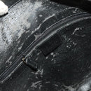 GUCCI Bamboo Hand Bag Leather 2way Black Gold 001 1638 Auth sw1242-22