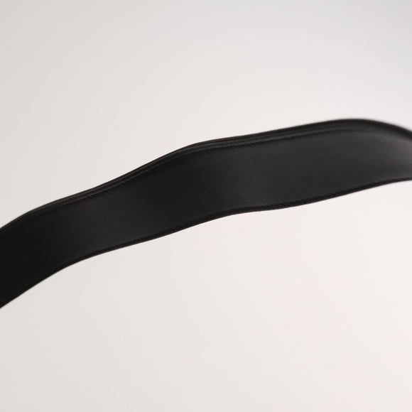 GUCCI Bamboo Hand Bag Leather 2way Black Gold 001 1638 Auth sw1242