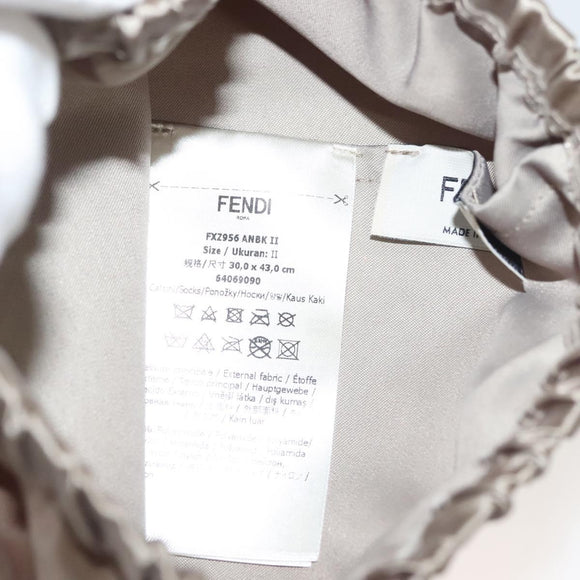 FENDI Socks Leg Warmers Nylon set Green Auth sw1244