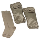 FENDI Socks Leg Warmers Nylon set Green Auth sw1244-1