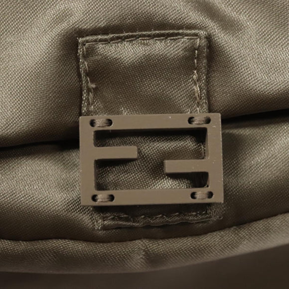 FENDI Socks Leg Warmers Nylon set Green Auth sw1244