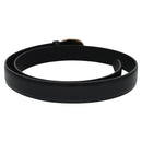 GUCCI Belt Leather 42.1"""" Black 547754 Auth sw125-3