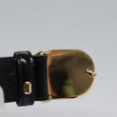 GUCCI Belt Leather 42.1"""" Black 547754 Auth sw125-7