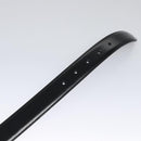 GUCCI Belt Leather 42.1"""" Black 547754 Auth sw125-8