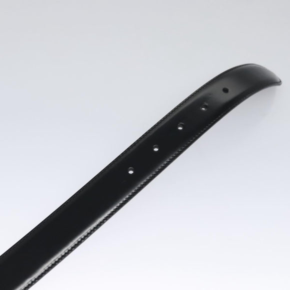 GUCCI Belt Leather 42.1"""" Black 547754 Auth sw125