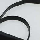 CELINE Hand Bag Leather 2way Black Gold Auth sw1250-14