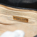 BOTTEGA VENETA INTRECCIATO Hand Bag Leather Black Gold Auth sw1261-18