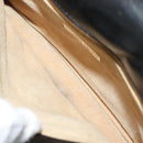 BOTTEGA VENETA INTRECCIATO Hand Bag Leather Black Gold Auth sw1261-11