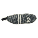 Christian Dior Trotter Canvas Body Bag Nylon Navy Silver Auth sw1263-1