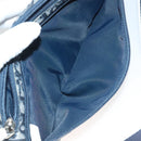 Christian Dior Trotter Canvas Body Bag Nylon Navy Silver Auth sw1263-22