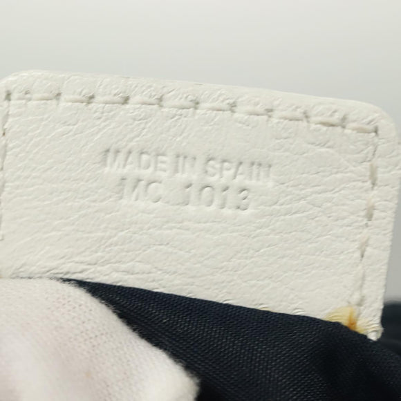 Christian Dior Trotter Canvas Body Bag Nylon Navy Silver Auth sw1263