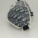 Christian Dior Trotter Canvas Body Bag Nylon Navy Silver Auth sw1263-3