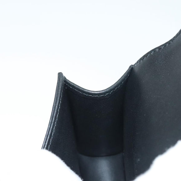 GUCCI Waist Pouch Leather Black Gold 488417 0416 Auth sw1265