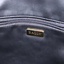 BALLY Hand Bag Leather White Gold Auth sw1273-19