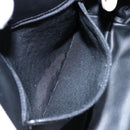 BALLY Hand Bag Leather White Gold Auth sw1273-23