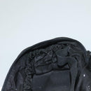 PRADA Vanity Pouch Nylon Black Silver Auth sw1276-20